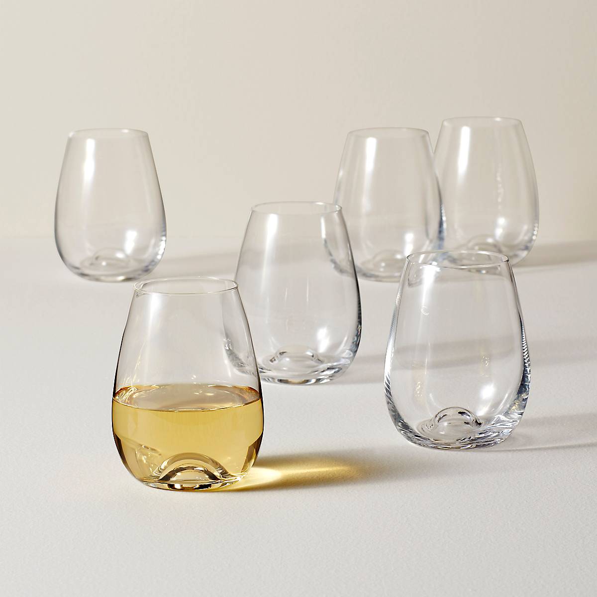Stemless Wine Glasses - Set of 6 - Image 2