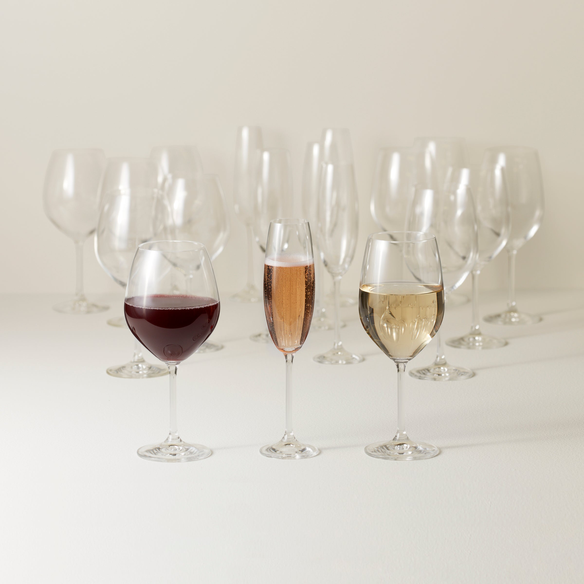 Mixed Wine Glass Collection - 18 Piece Set - Image 2