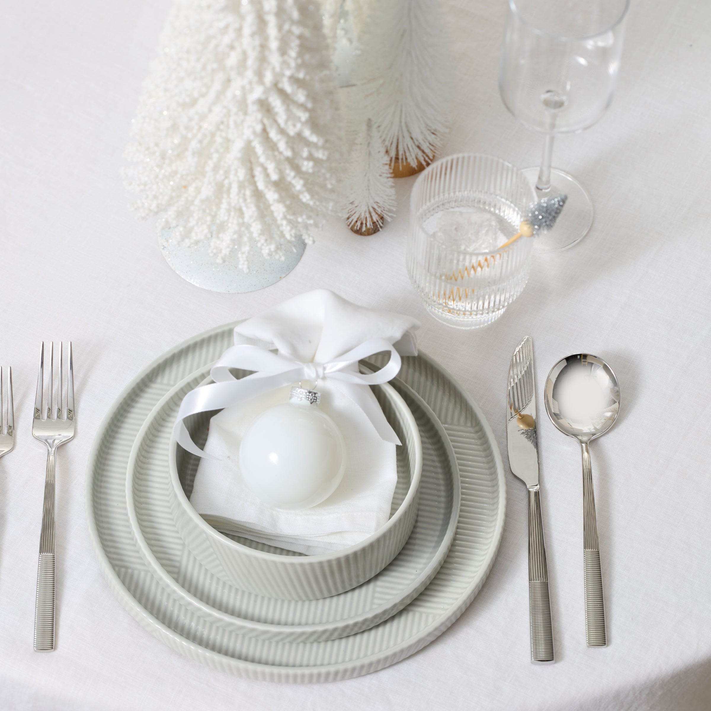 Straight White Wine Glasses - Set of 6 - Image 5