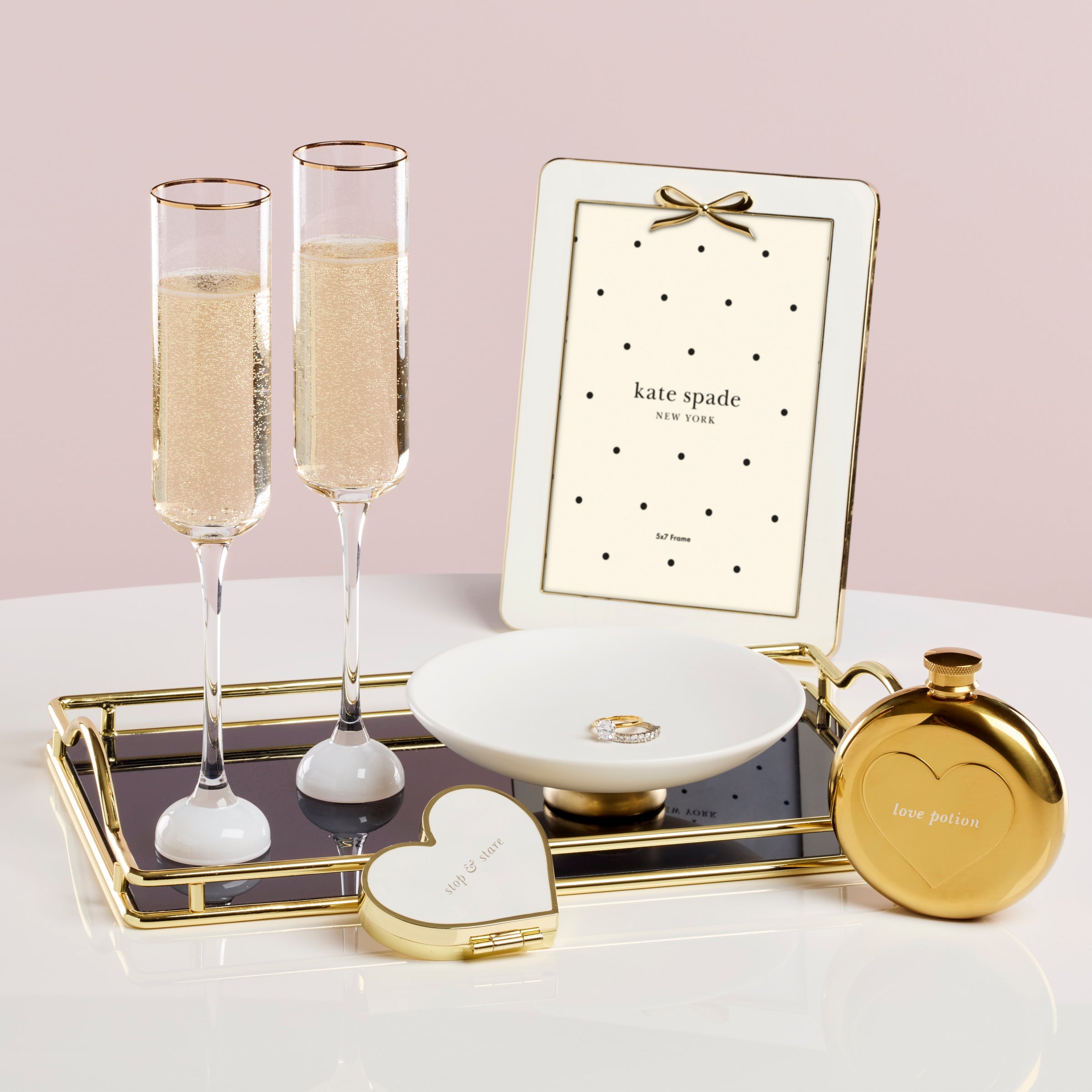 Wedding Toasting Flutes - Set of 2 - Image 2