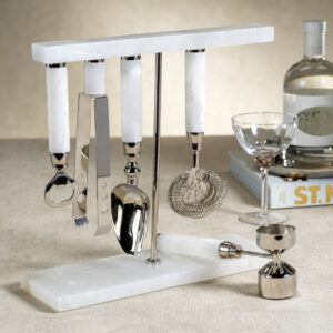 Alabaster 5-Piece Bar Tool Set
