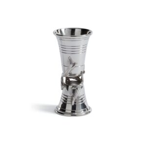Antler Detail Pewter Jigger